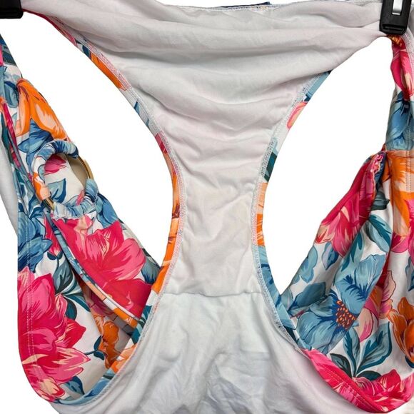 Time and Tru Plus Size Hawaiian Floral Bikini - Size 2x / 20 - 22 - Picture 8 of 10